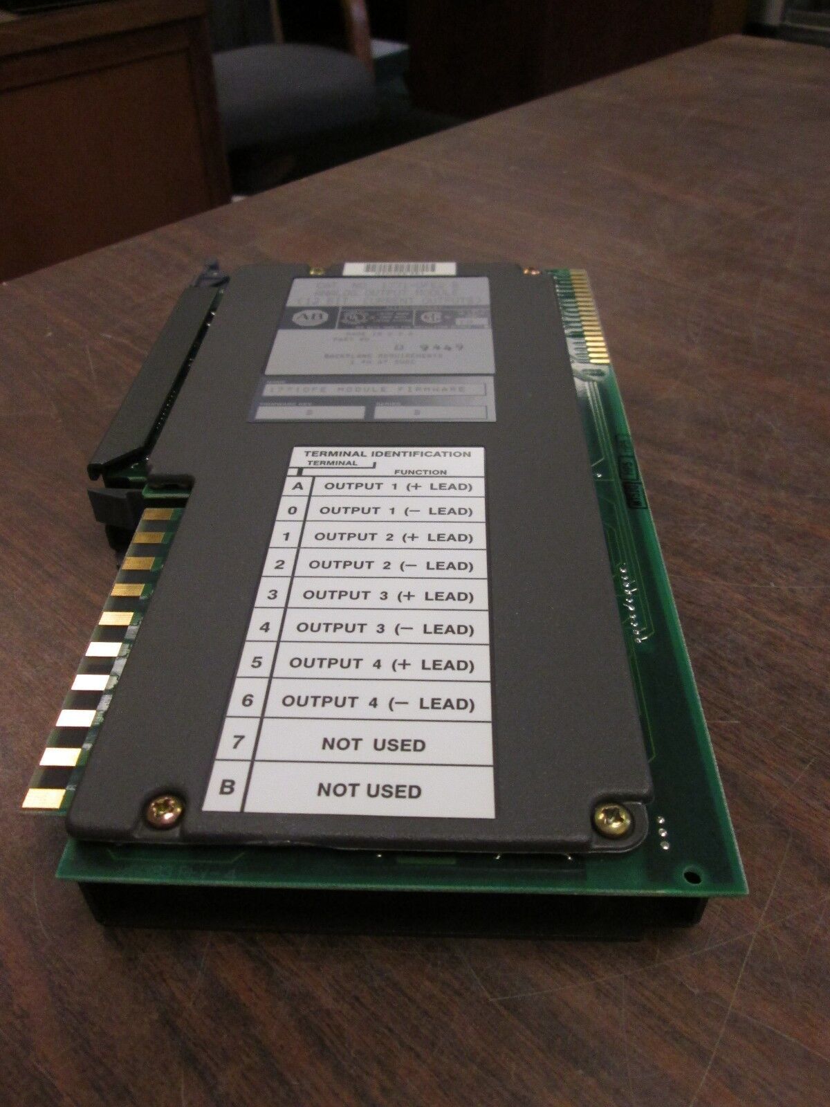 Allen-Bradley Analog Output Module 1771-OFE2 B 12-Bit Rev. B Ser. B 1.4A @ 5VDC