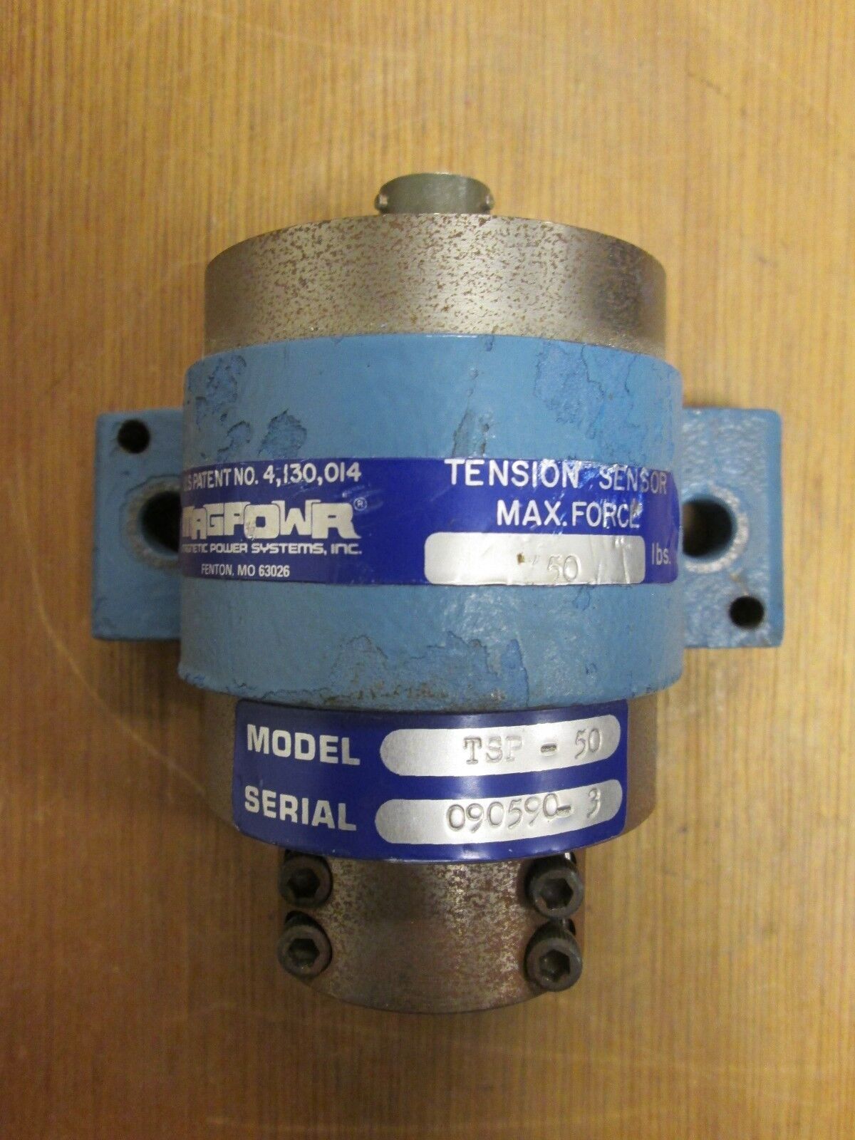 Magpowr Tension Sensor TS-P50 Max force 50lbs Used