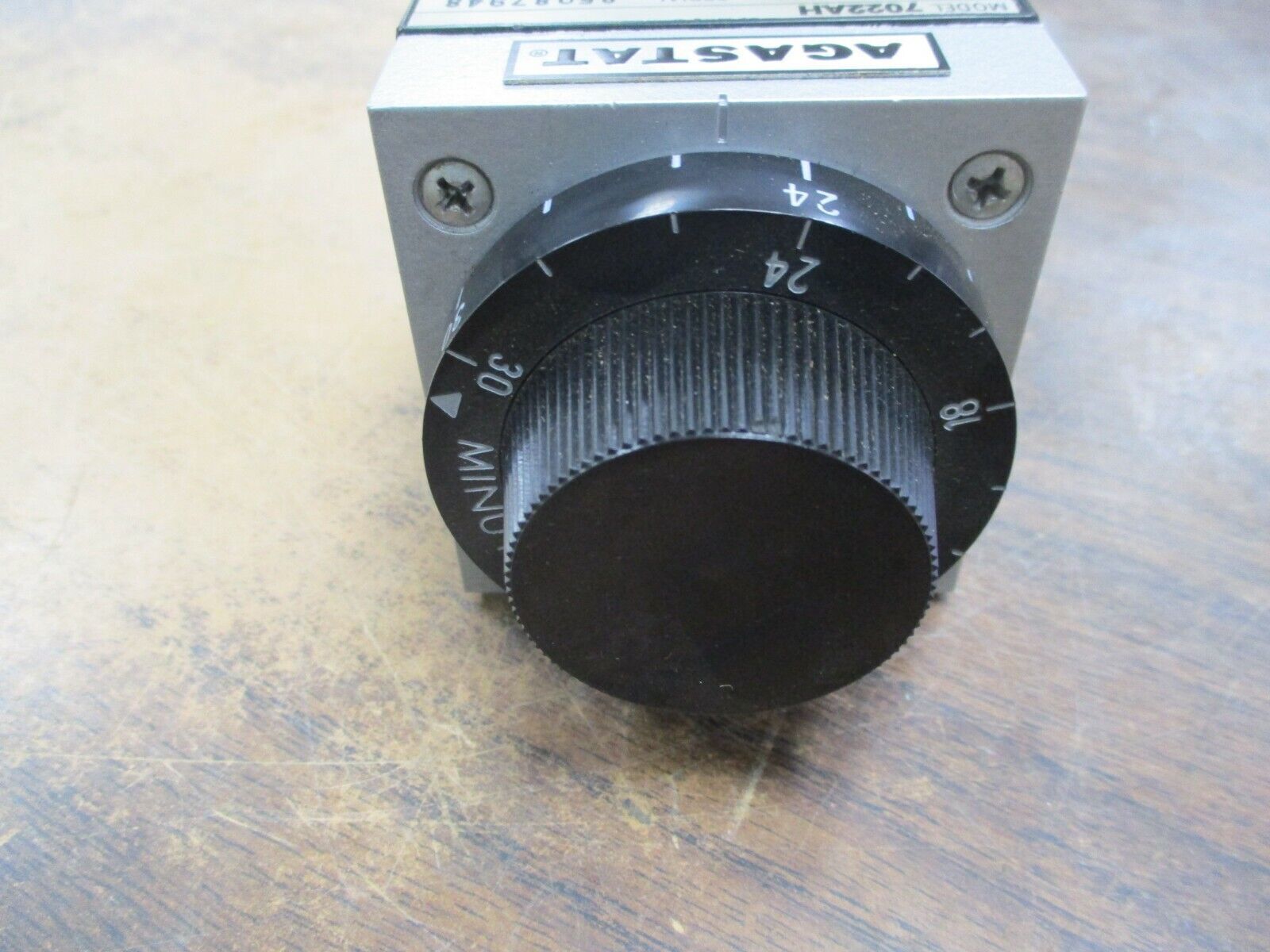 Agastat Timer 7022AH Range: 3-30 mins 120V Coil 60Hz Used