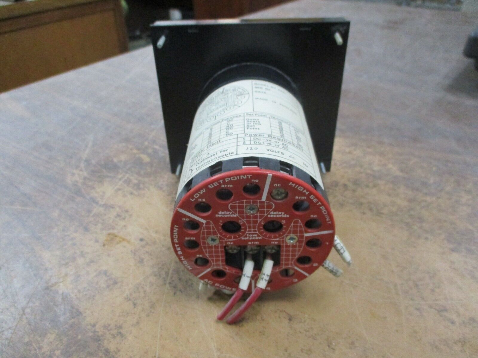 Park Industries AC Ammeter 239 Range: 0-100A 120V 60Hz Used