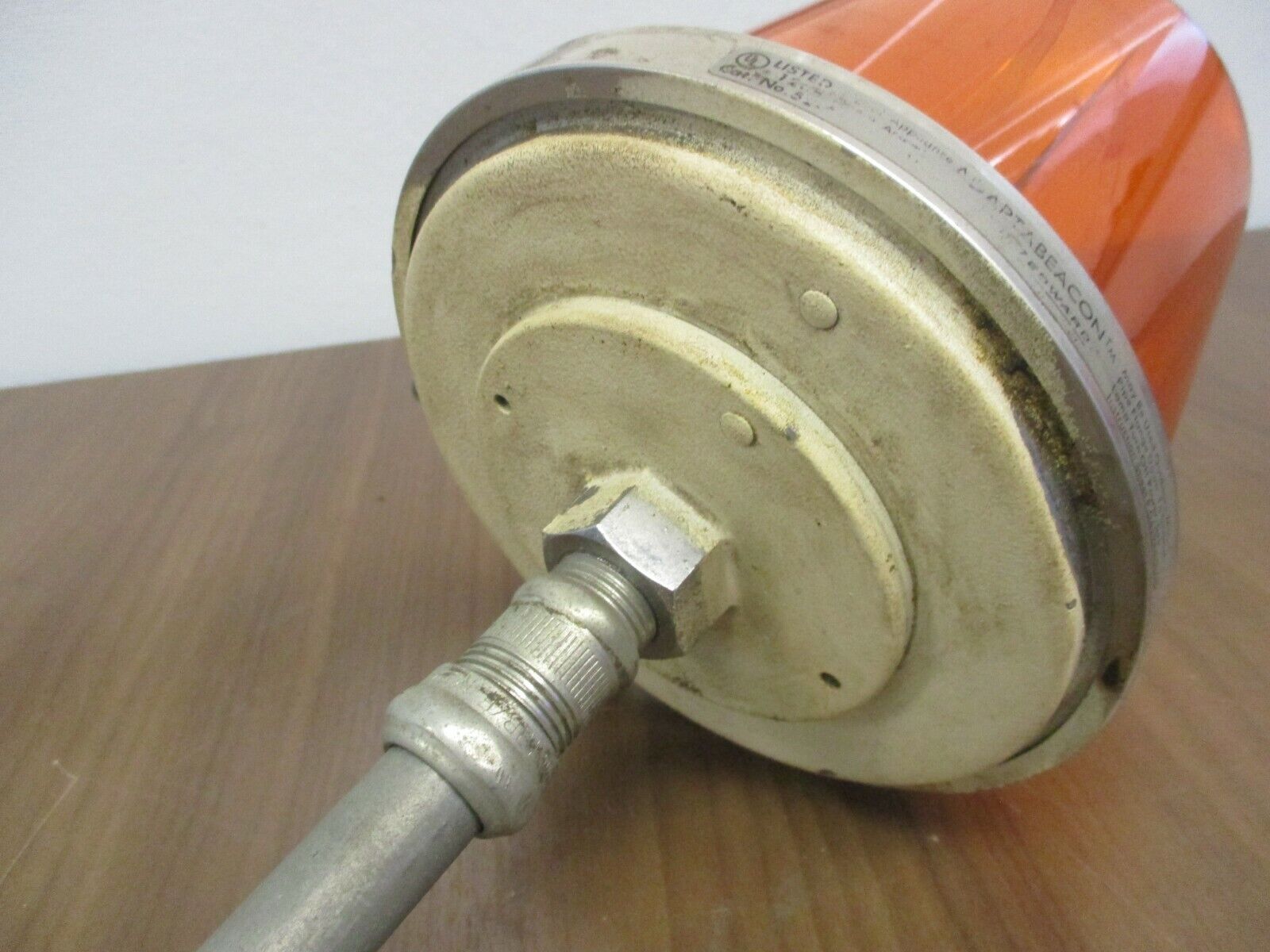 Edwards Adaptabeacon Strobe Lamp Amber Used