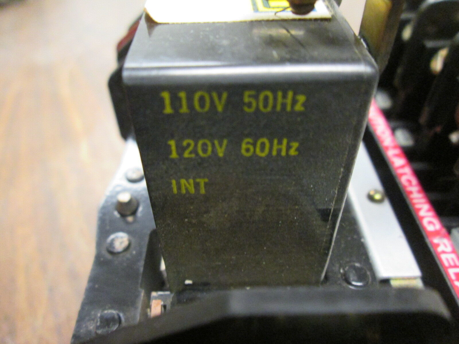 Square D Latching Relay 8501 HXL01000 120V Coil Used