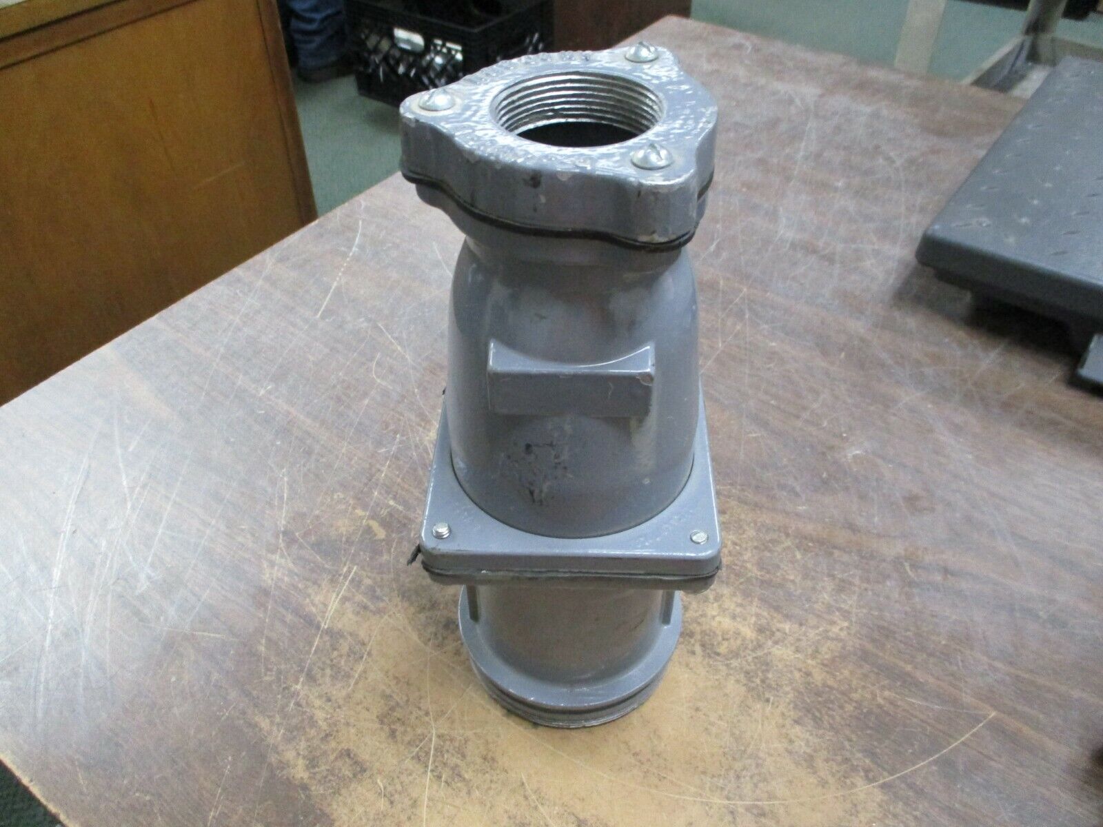 Russellstoll Receptacle JRS1534LK 150A 600V Connector Body Used