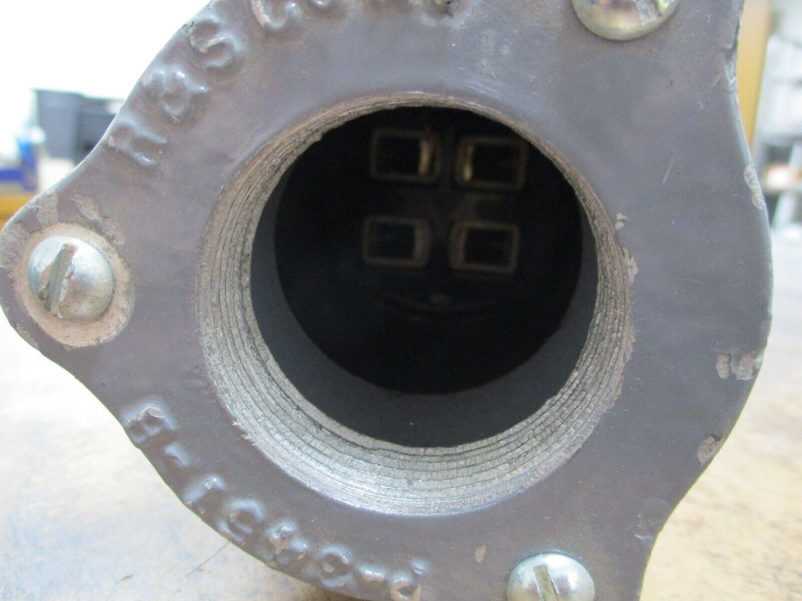 Russellstoll Receptacle JRS1534LK 150A 600V Connector Body Used