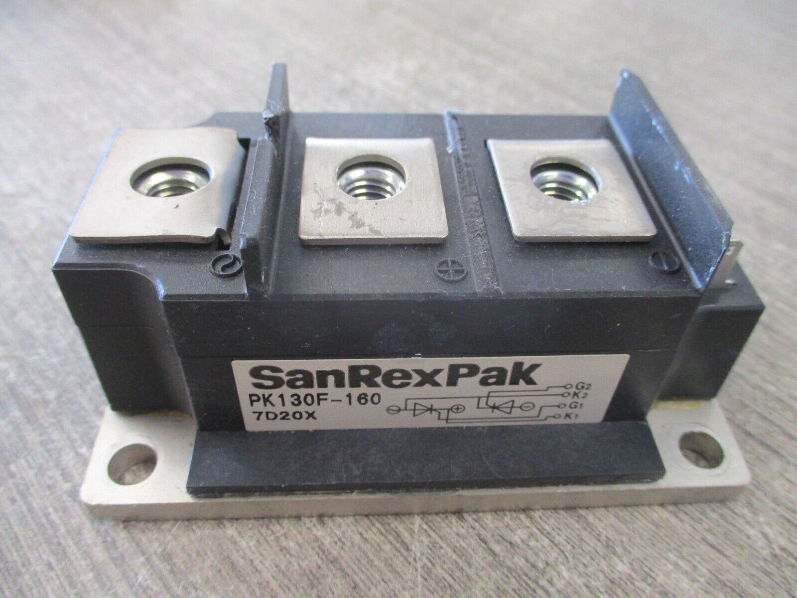 Sanrex SanRexPak Power Module PK130F-160 Used