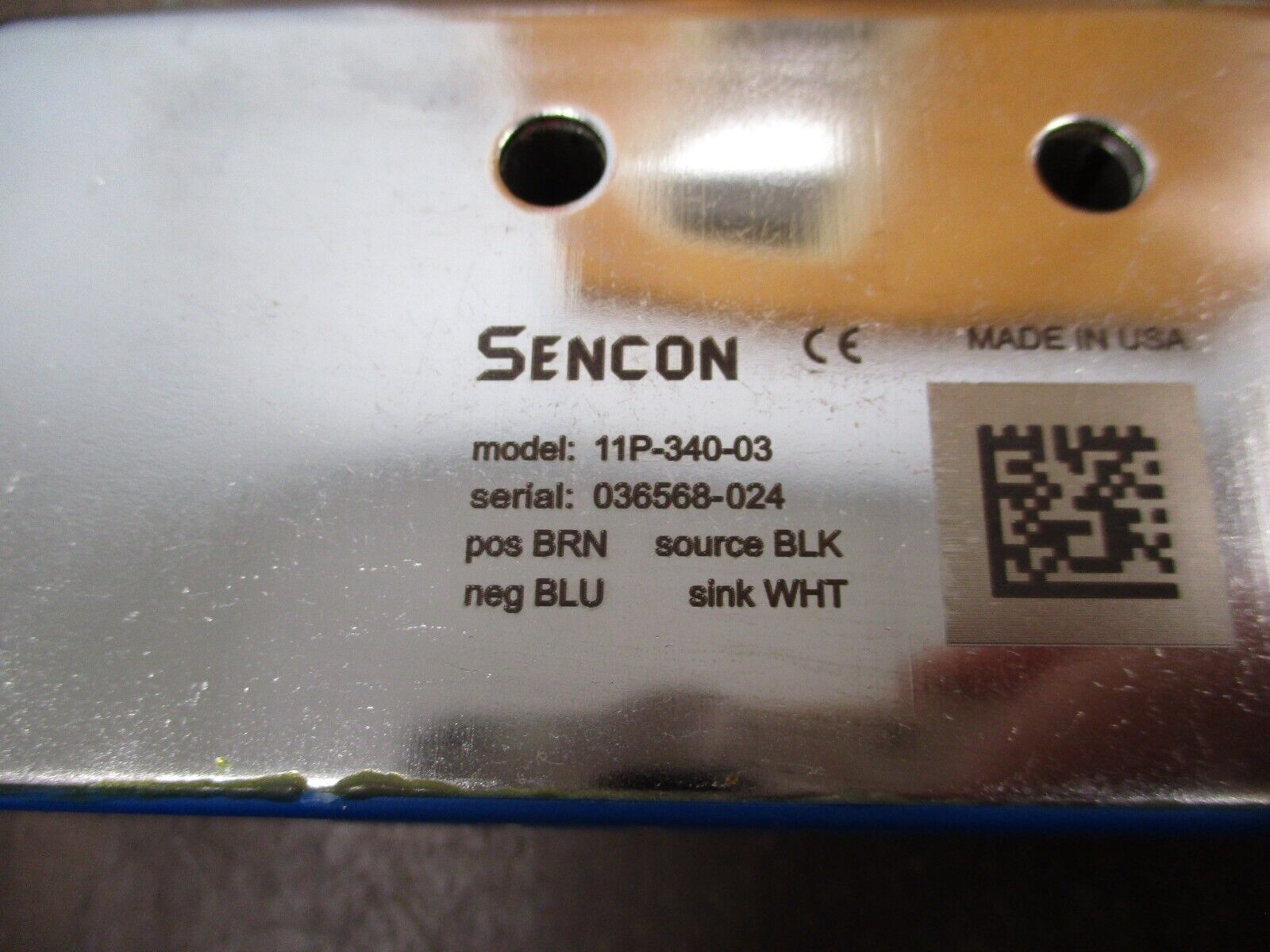 Sencon 11P-340-03 Sensor Can 311-34003-04 New Surplus