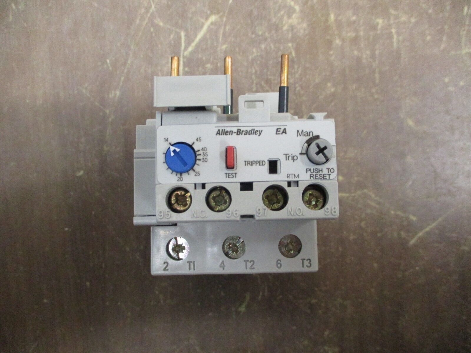 Allen-Bradley Solid State Overload 193-EA1JD Ser. A Trip: 14-45A New Surplus