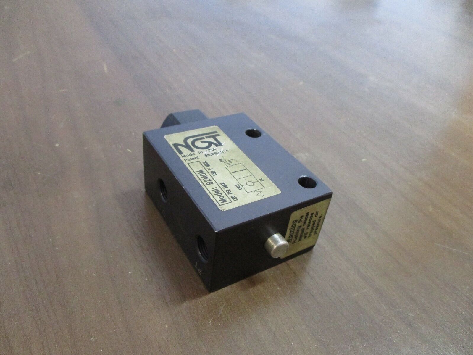 NGT Check Valve B2M0M 120PSI 150°F Used