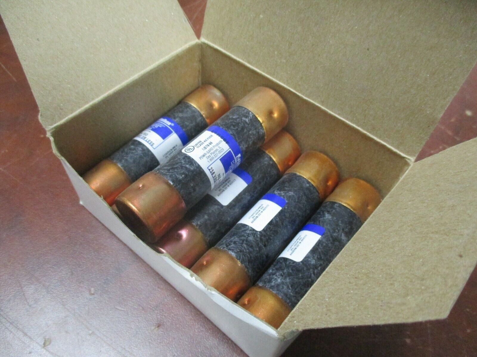 Littelfuse One-Time Fuse NLN 60 60A 250V *Box of 6* New Surplus