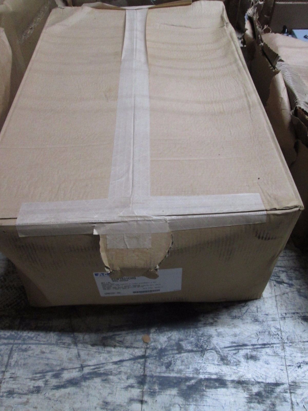 Eaton Fusible Combination ECN1831CHG Size 3 120V Coil nema 1 Enc. New Surplus