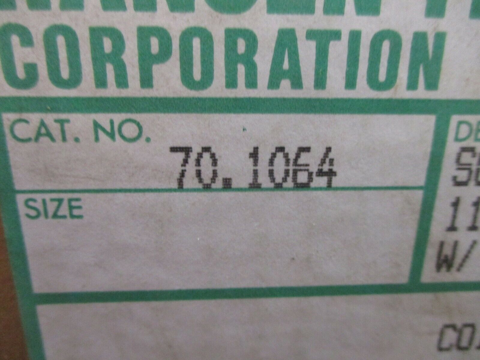 Hansen Technologies Solenoid Coil Kit 70.1064 115V 50/60Hz w/ Junction Box