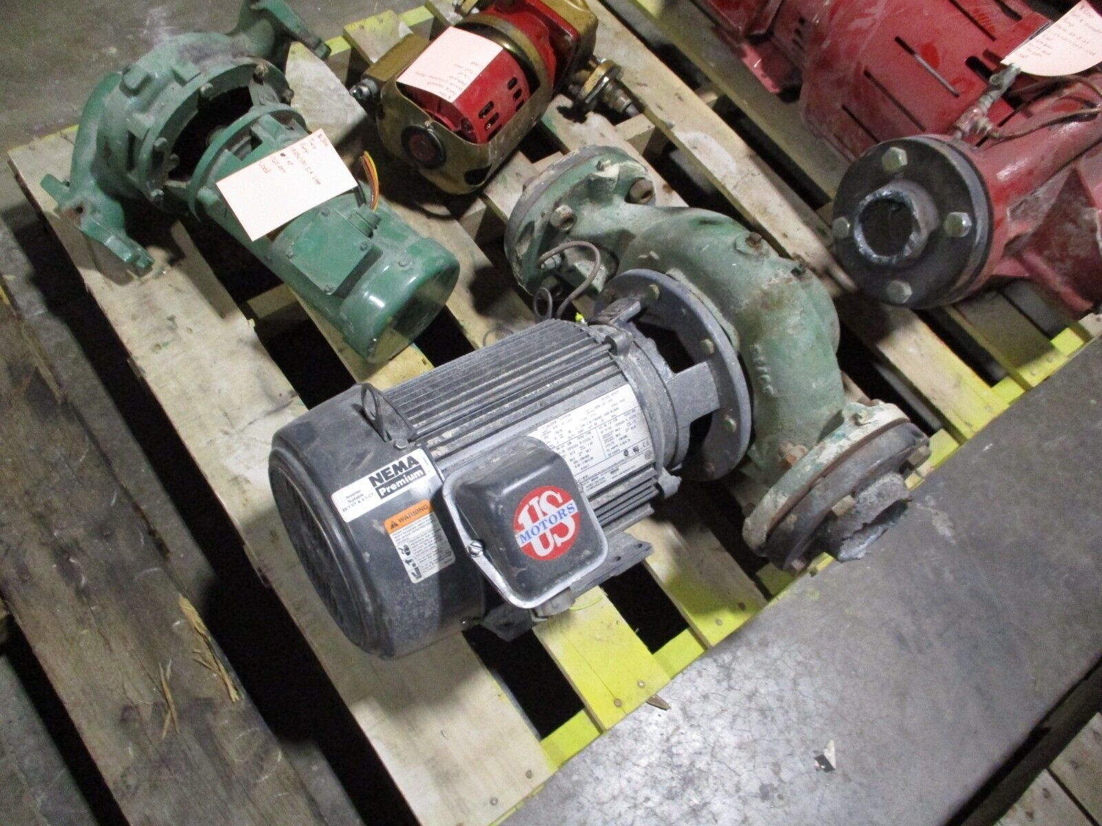 Taco Pump VI3007 3HP 1750RPM 6GPM 40Ft Head Used