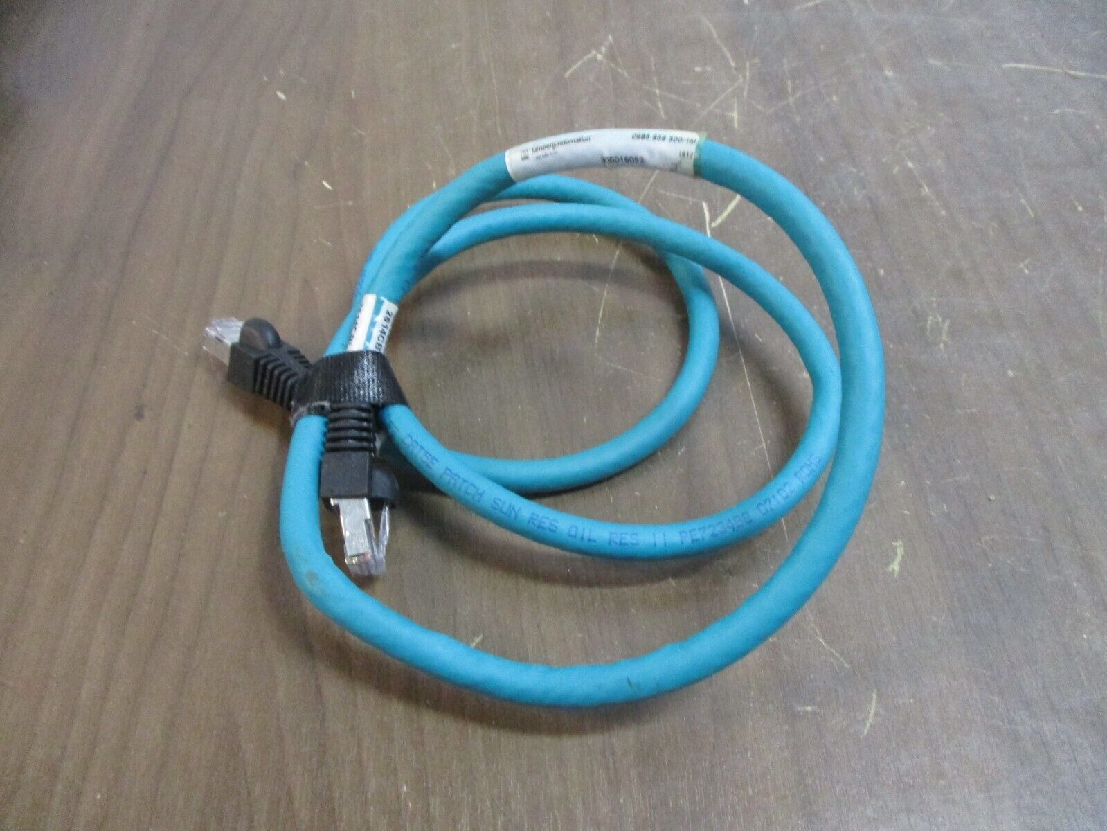 Lumberg Automation Industrial Ethernet CAT4e Patch Cable 900016092 Length: 1m