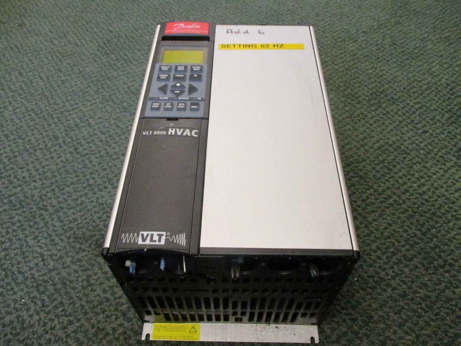 Danfoss VLT 6006 AC Drive 175Z7284 5HP Used