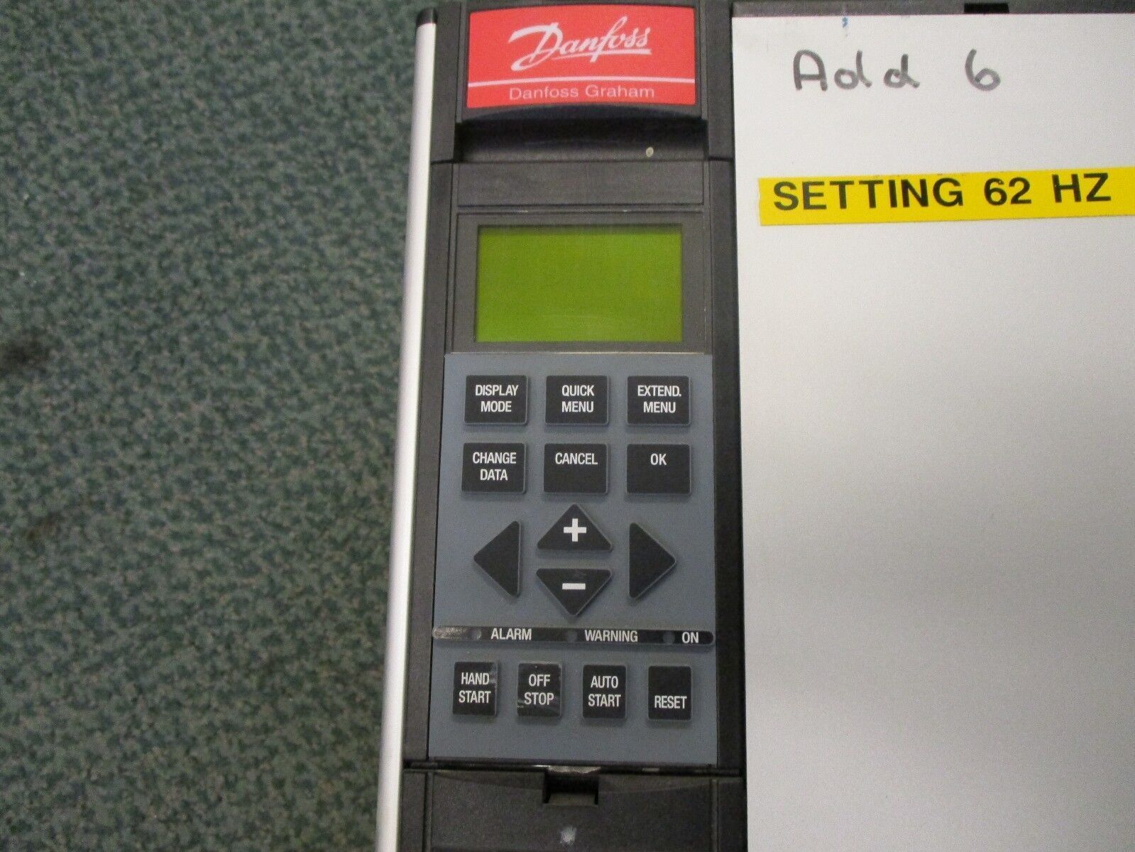 Danfoss VLT 6006 AC Drive 175Z7284 5HP Used