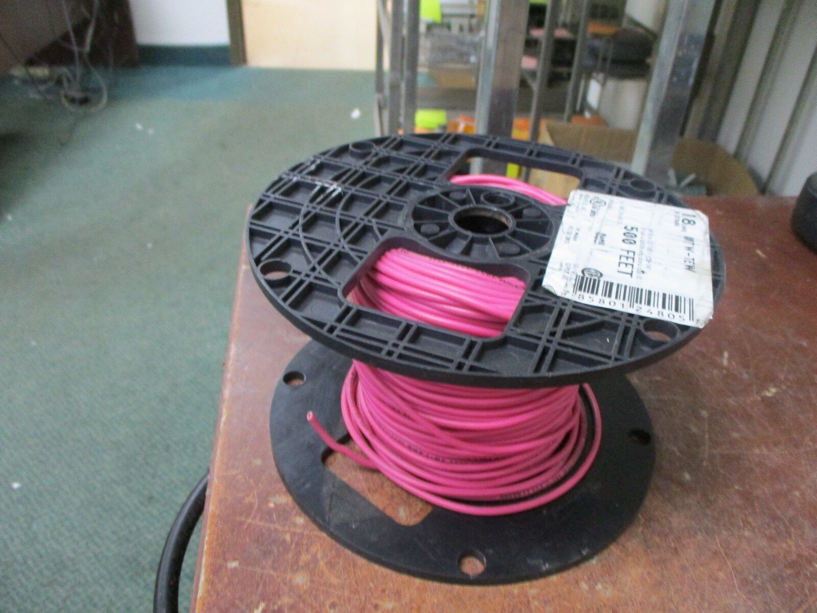 Misc. Brand 18 AWG Wire MTW-TEW 600V Length: Approx 217ft New Surplus