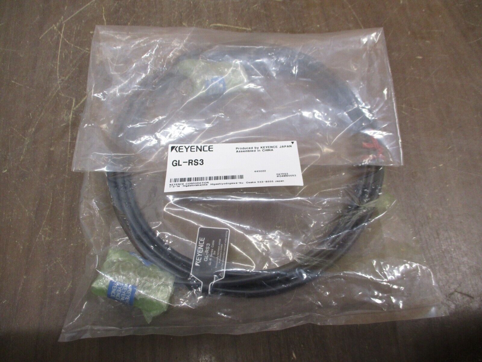 Keyence Series Connection Cable GL-RS3 3m New Surplus
