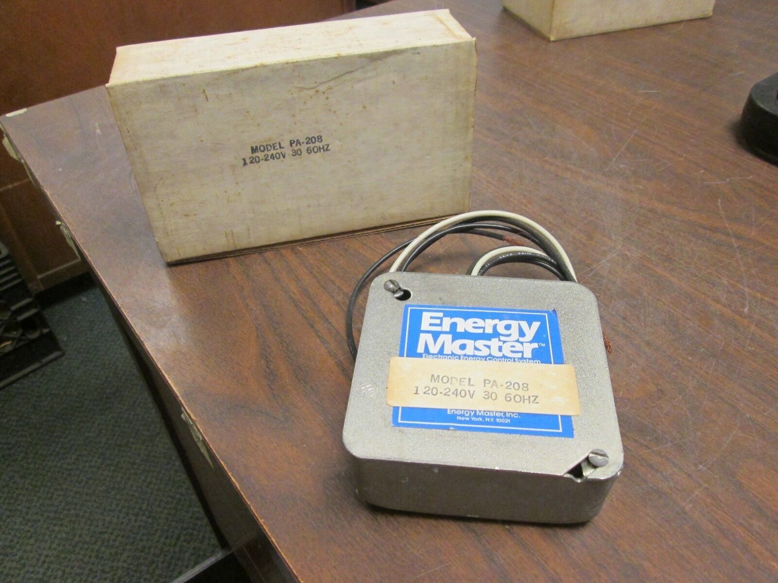 Energy Master Controller PA-208 120-240V 60Hz New Surplus