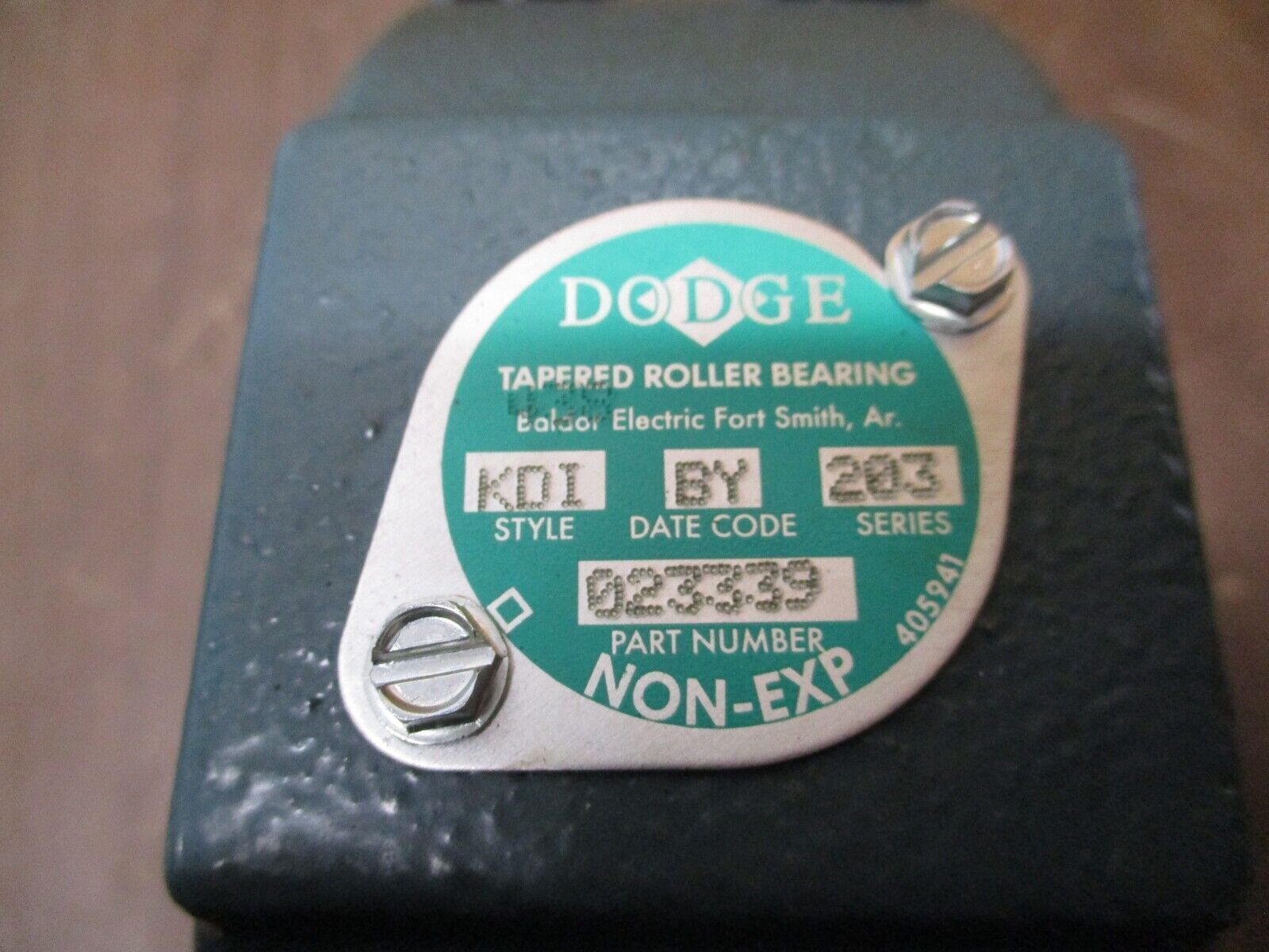 Dodge Double Interlock Pillow Block Bearing 023339 P2B-DI-203R 2-3/16"