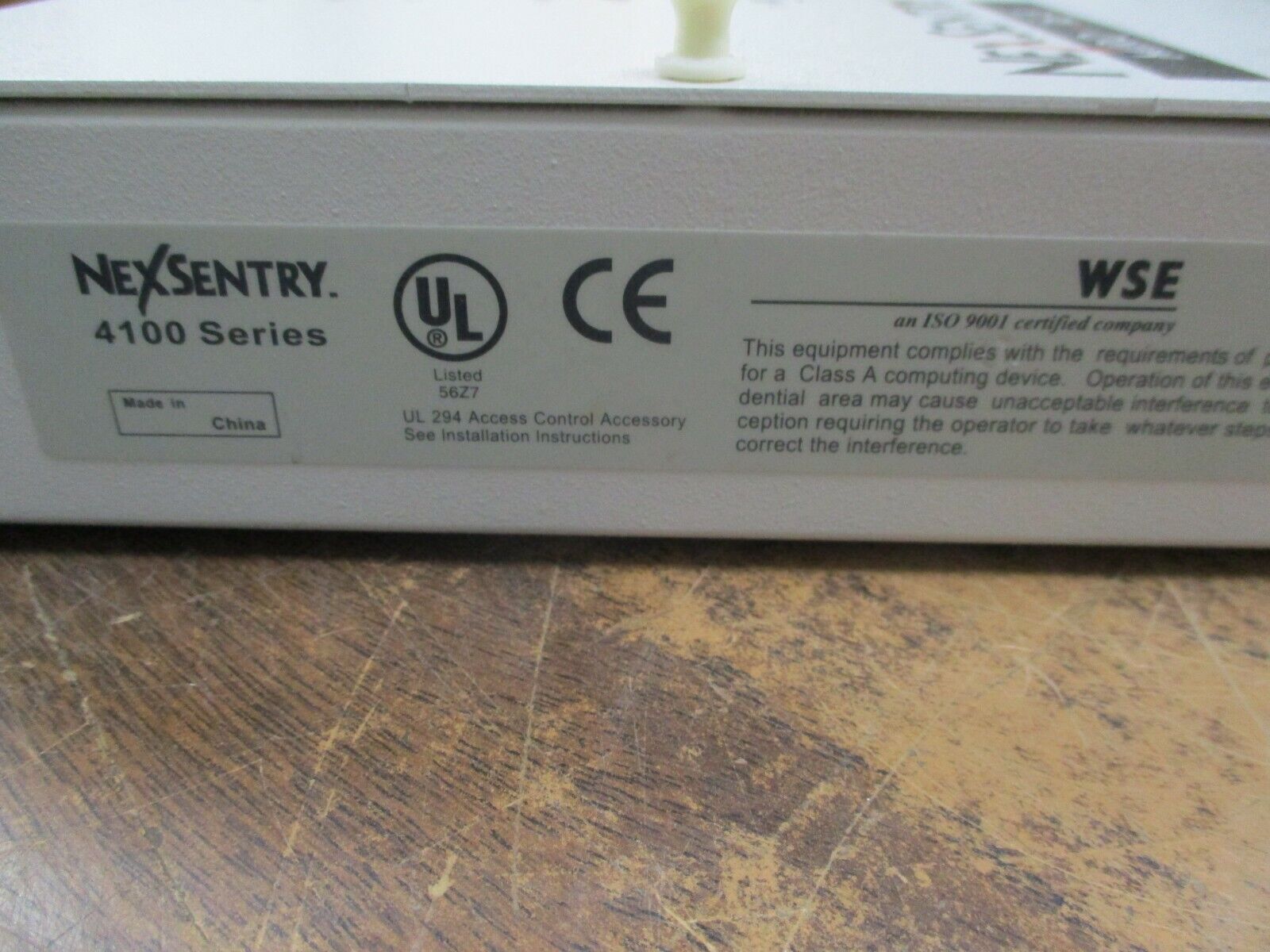 WSE NexSentry 4100 Series MIRO 16/8 Module 6210 9515002 Rev. K 28VDC Used