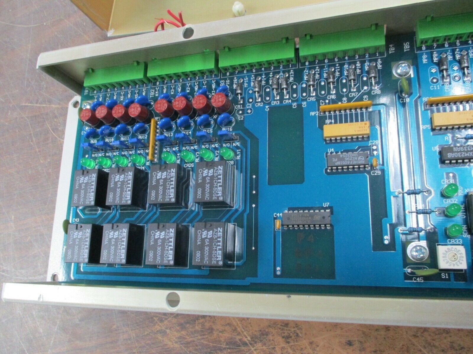 WSE NexSentry 4100 Series MIRO 16/8 Module 6210 9515002 Rev. K 28VDC Used