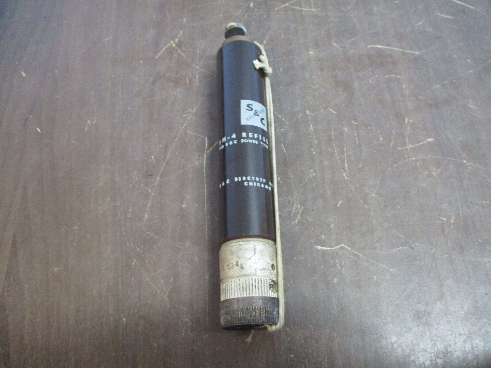 S&C SM-4 Fuse Refill Unit 122100-R3 65E 14.4kV Used