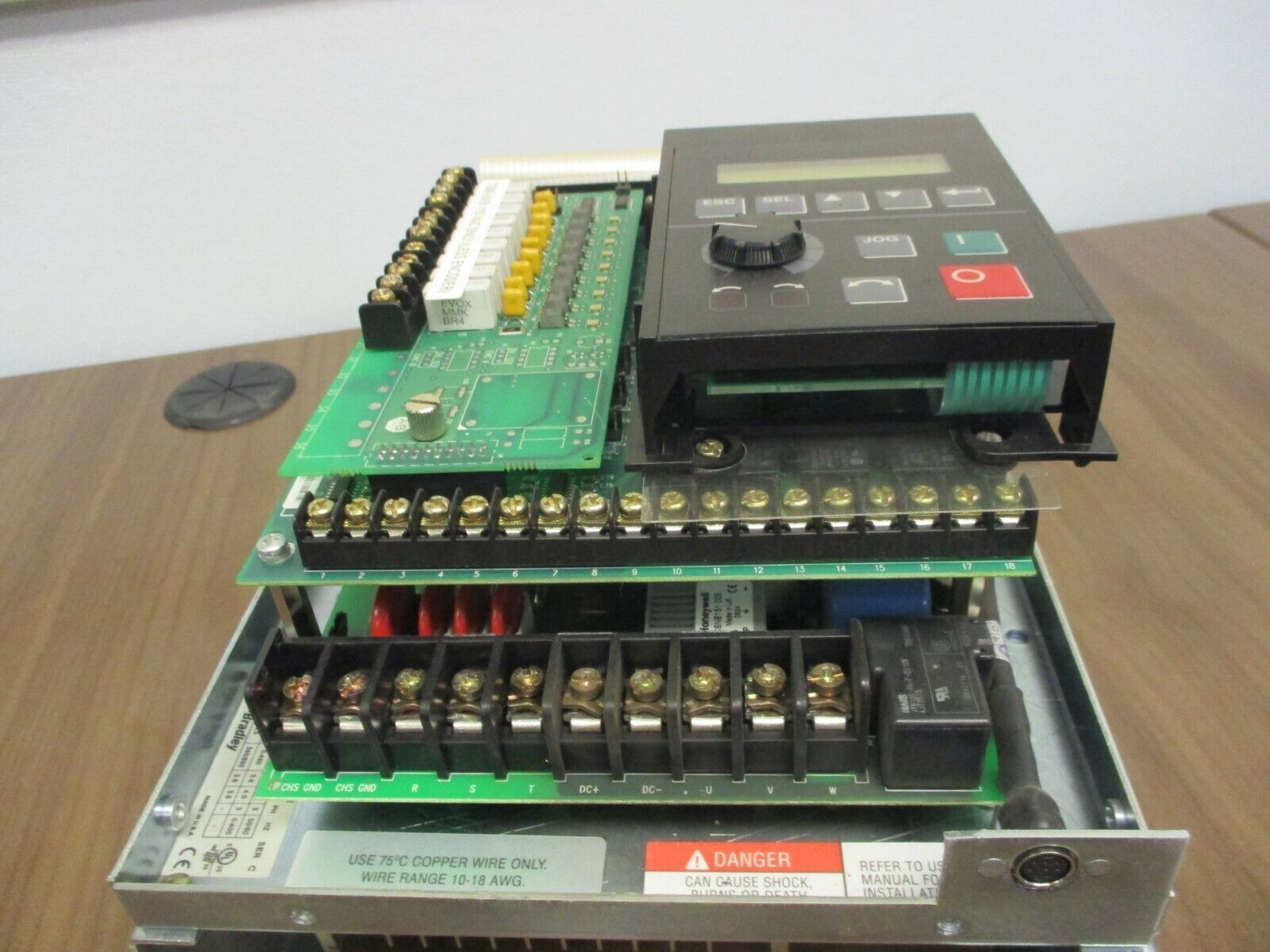 Allen-Bradley 1336 Plus II AC Drive 1336F-BRF20-AN-EN-HAS1 2HP Used *No Cover*