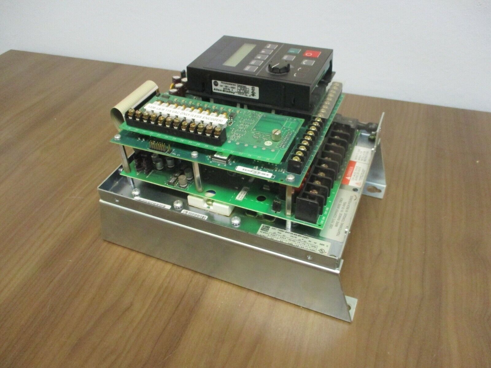 Allen-Bradley 1336 Plus II AC Drive 1336F-BRF20-AN-EN-HAS1 2HP Used *No Cover*