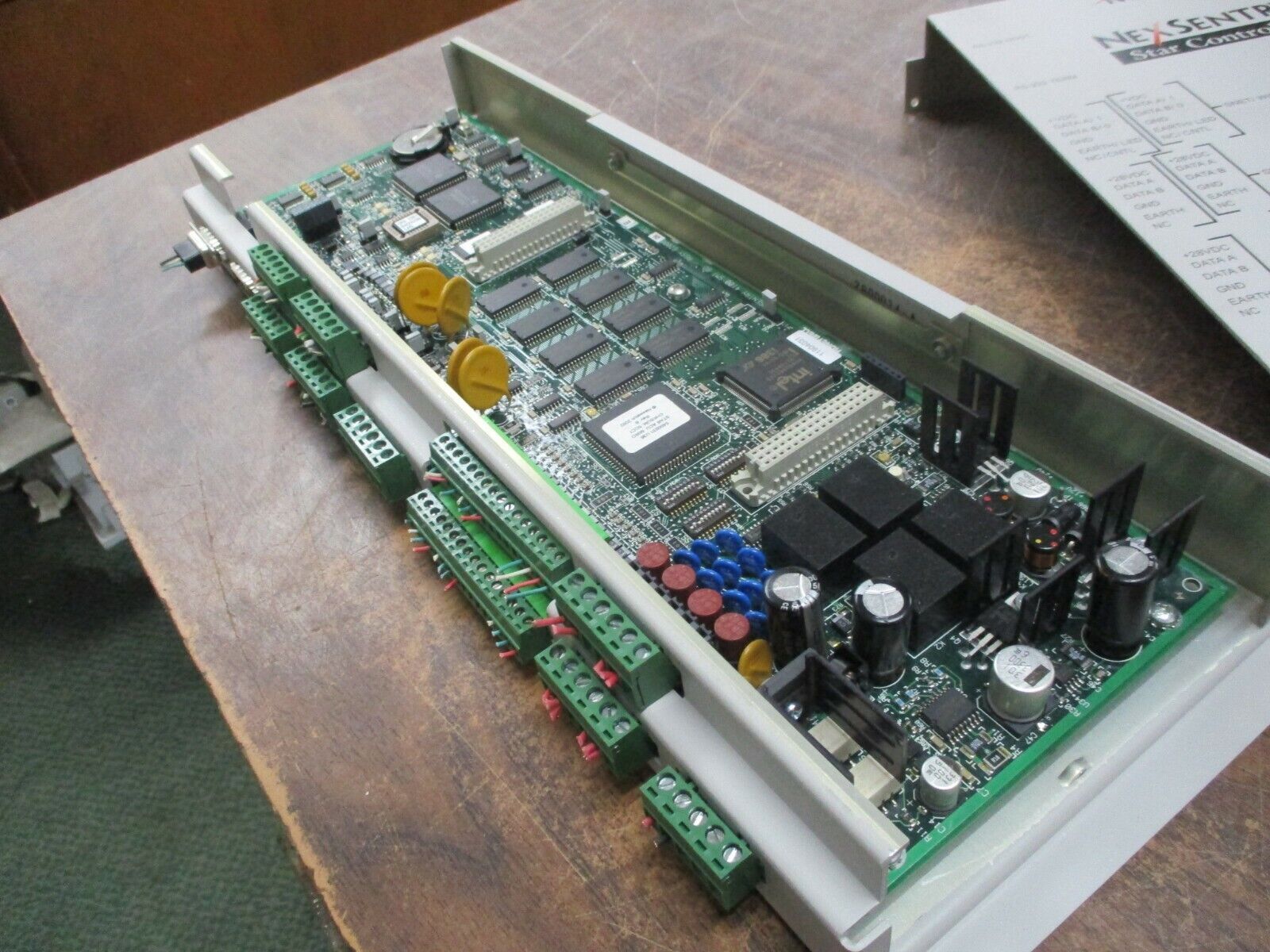 WSE NexSentry 4100 SMT BD Star Controller 6200029 Rev. E 28VDC Used