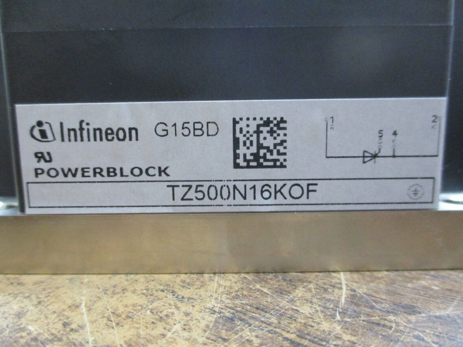 Infineon Powerblock Power Block TZ500N16KOF Used