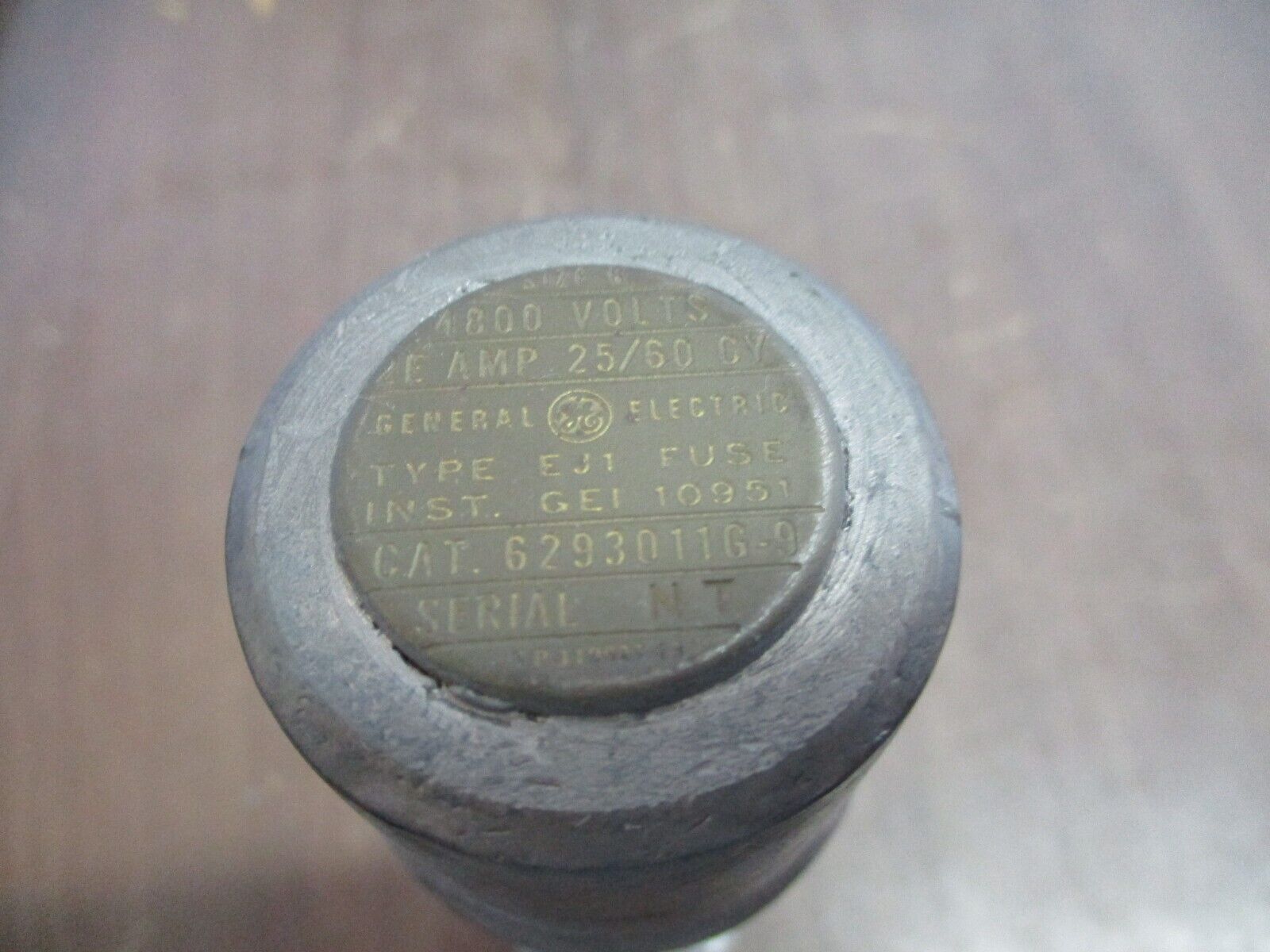GE Type EJ1 Fuse 6293011G-9 2E 4.8kV 25/60Hz Used