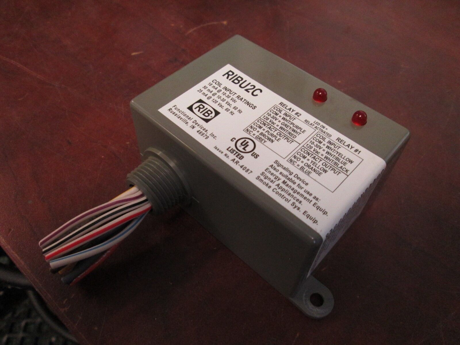 RIB Relay RIBU2C Used