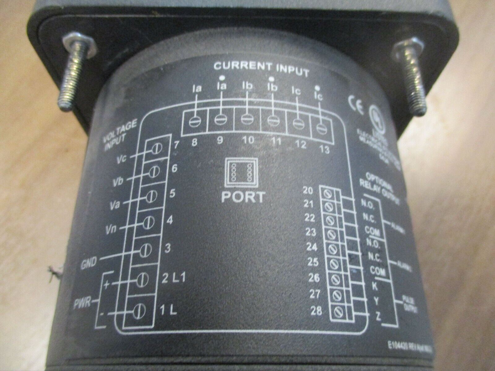 Electro Industries/GaugeTech Power Meter DMMS300-FKVA-3E-M11.5 Used