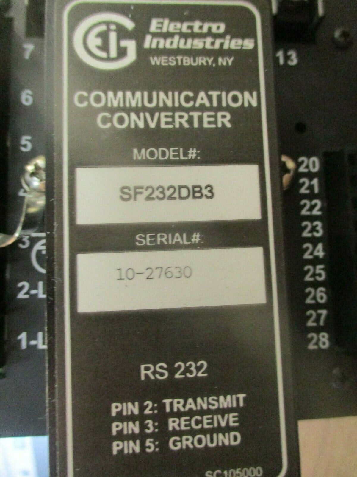Electro Industries/GaugeTech Power Meter DMMS300-FKVA-3E-M11.5 Used