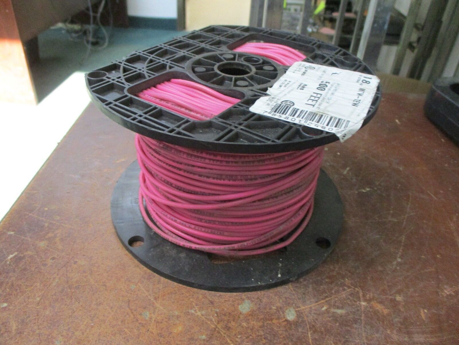 Misc. Brand 18 AWG Wire MTW-TEW 600V Length: Approx 326ft New Surplus