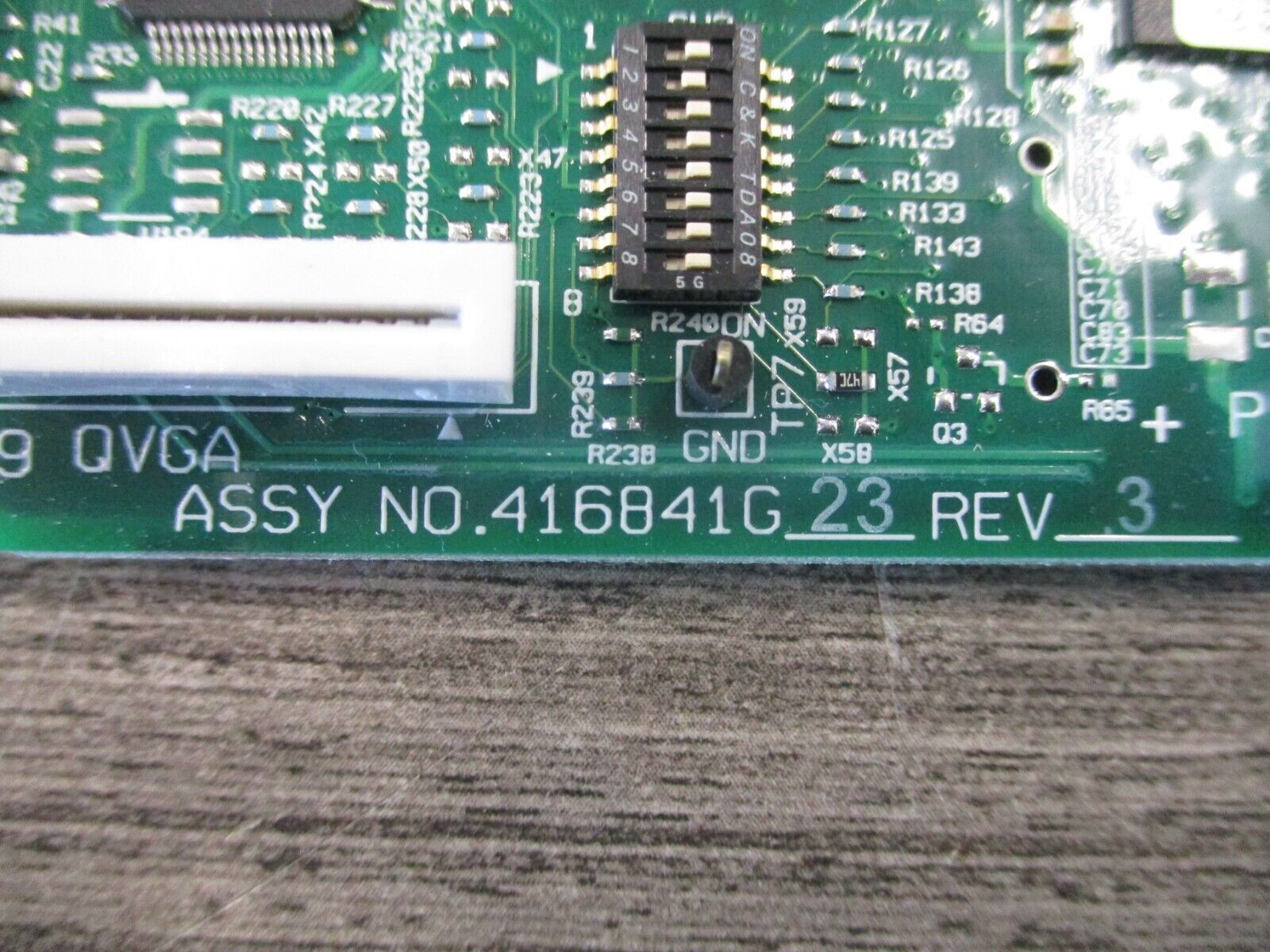 Emerson HMI PCB 416841G23 Rev. 3 Used