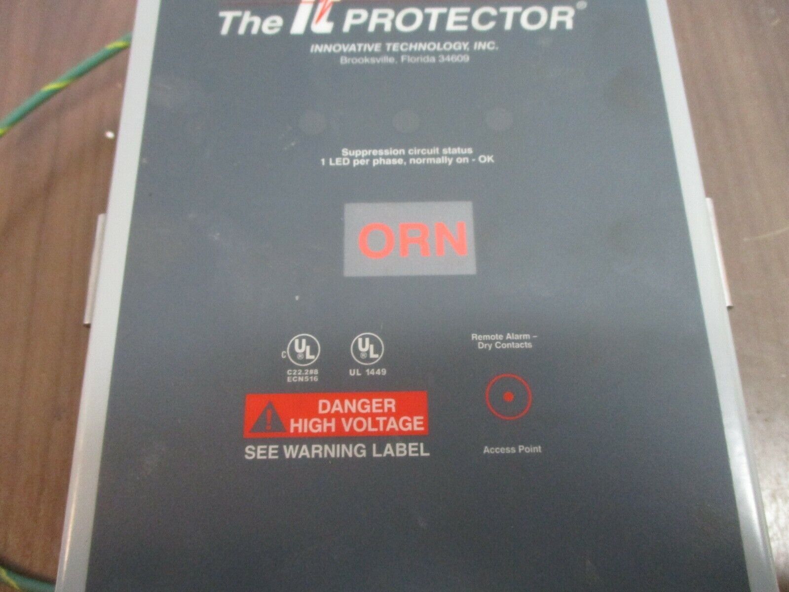 Innovative Technology The IT Protector Surge Suppressor ORNN-480NNC 480V 50/60Hz