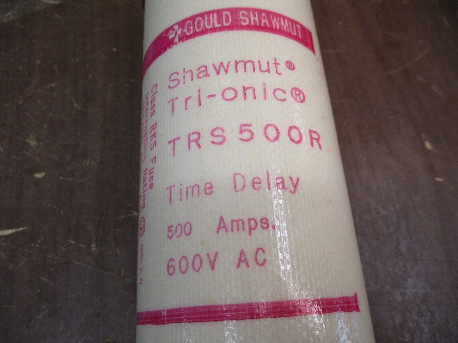 Tri-onic Fuse TRS500R 500A 600V New Surplus