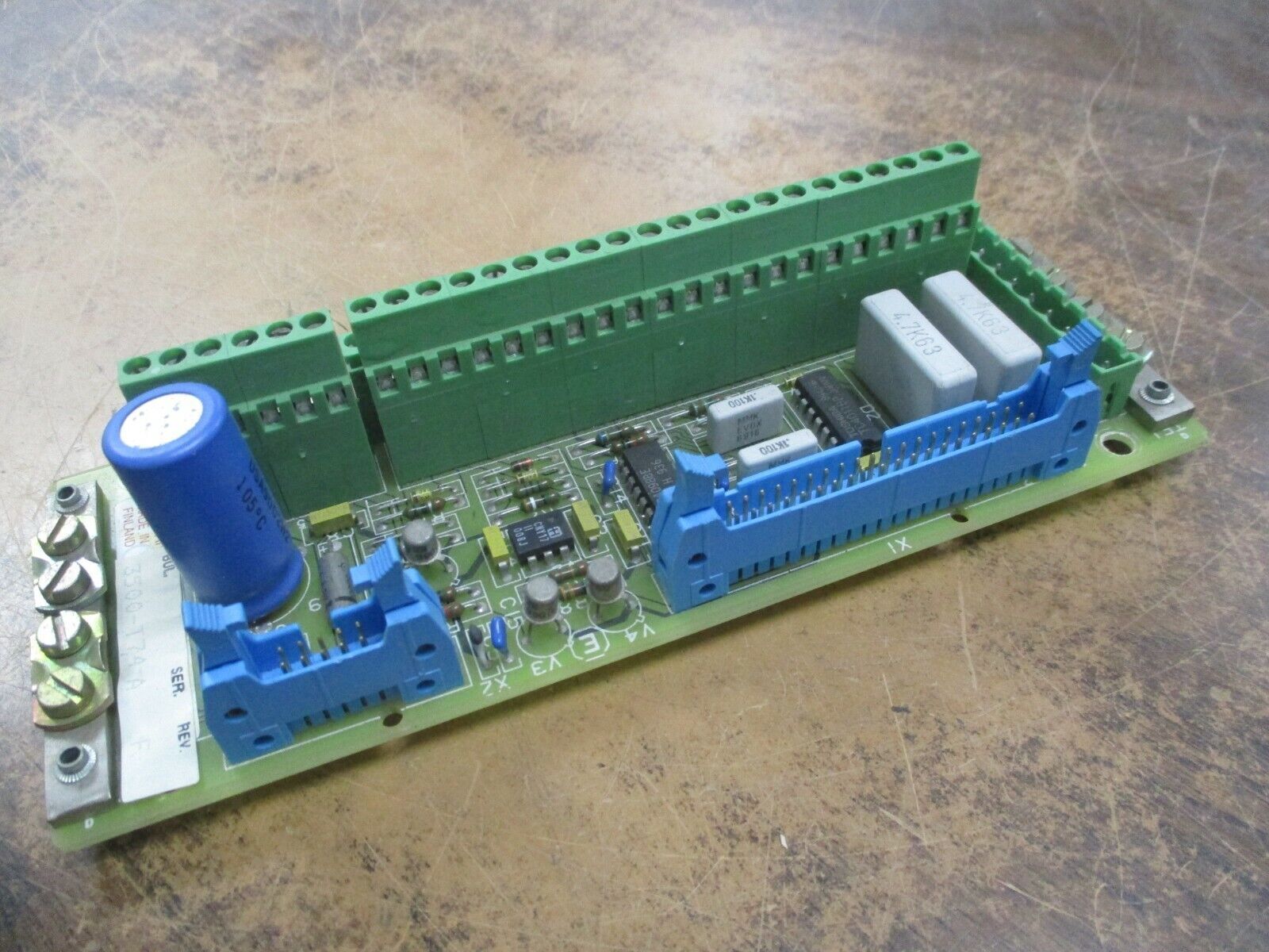 ABB Terminal Block 3500-T74 Ser. A Rev. F Used