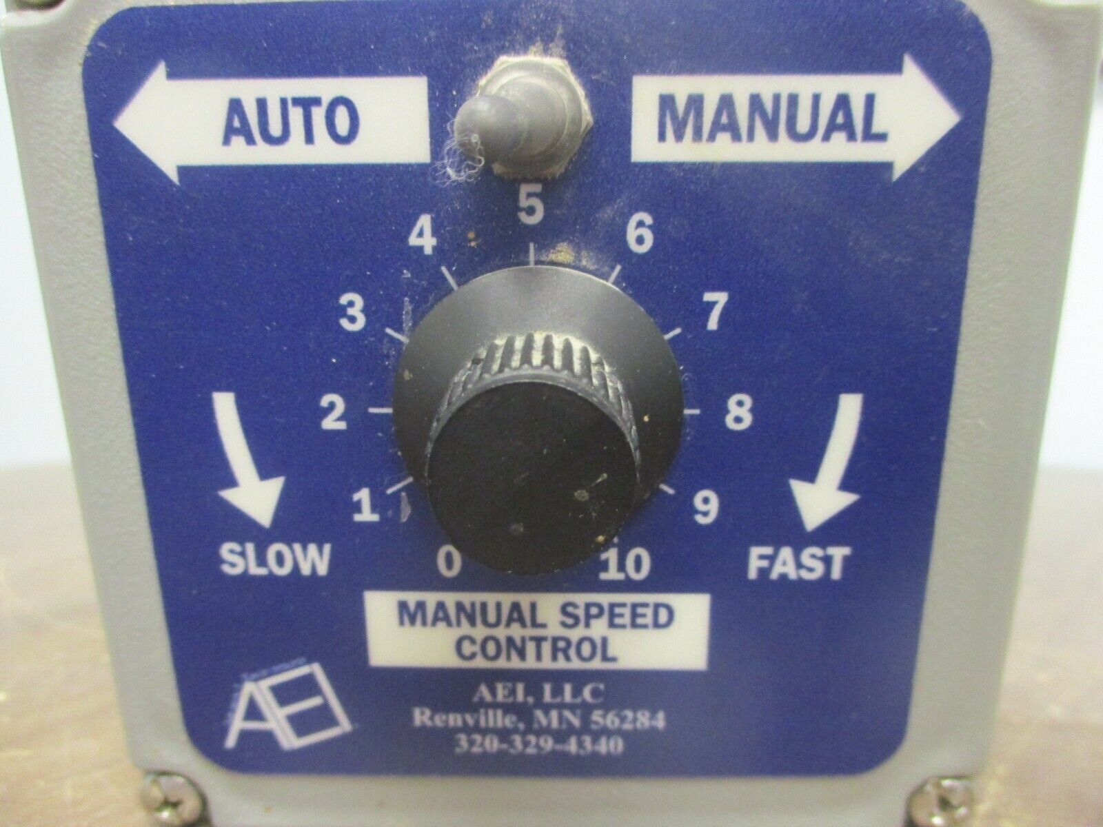 AEI Manual Speed Control Used