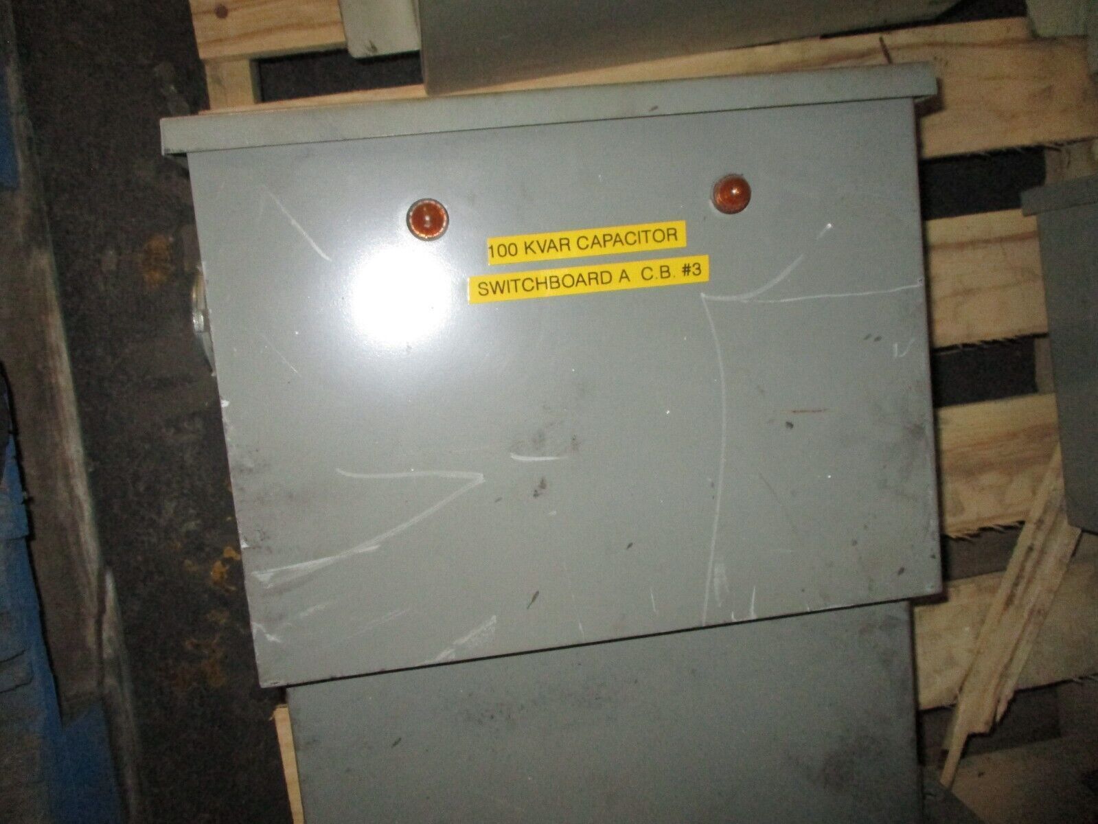 Aerovox Capacitor ICS0100F33 100KVAR 480V 60Hz 3Ph Used