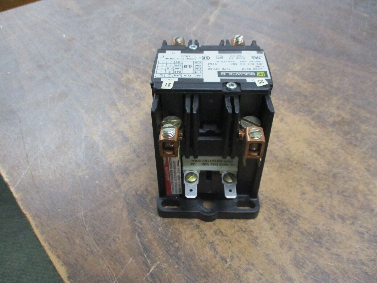 Square D Contactor 8910 DPA42 120V Coil 40A 600V Used