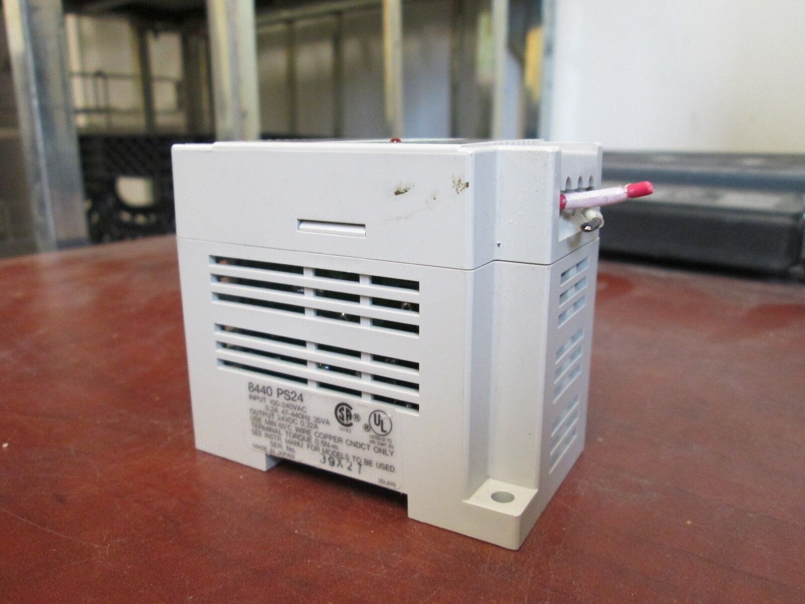 Square D Power Supply 8440 PS24 Output:24VDC .32A Input:100-240VAC .2A 47-440Hz