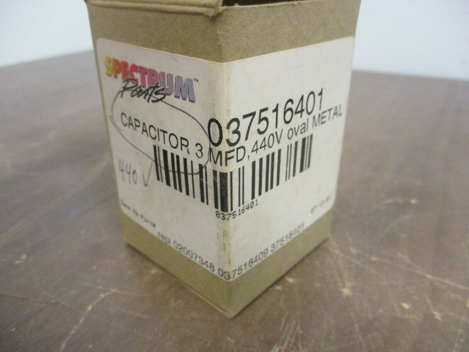 Aerovox Capacitor Z50P4403M 3uF 440V 50/60Hz New Surplus