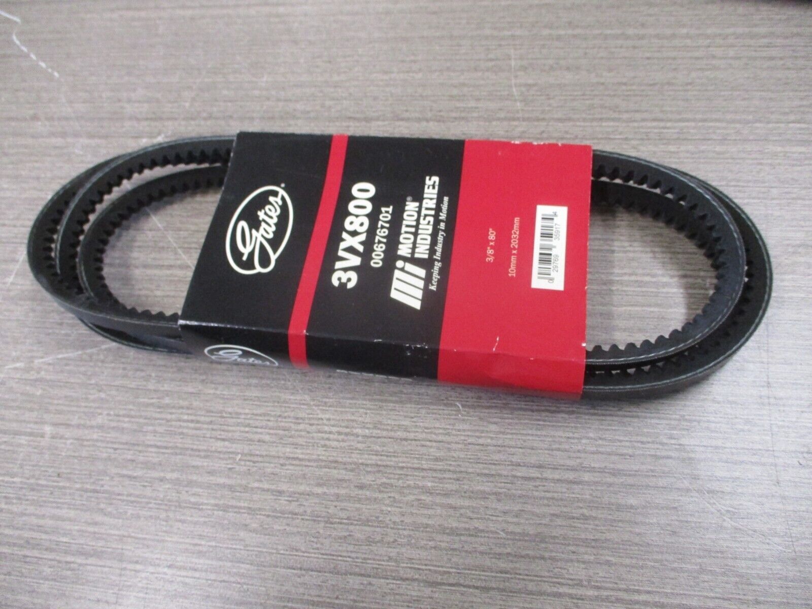 Gates Belt 3VX800 3/8" x 80" New Surplus