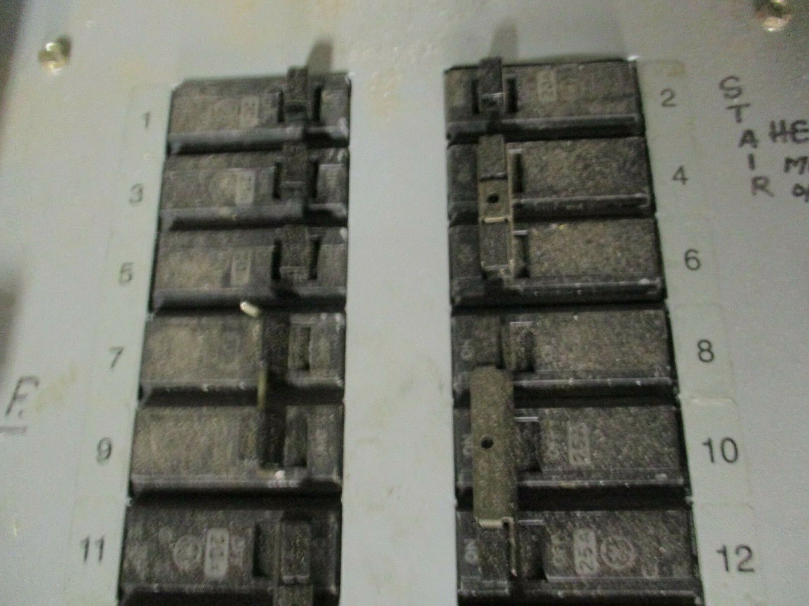 GE Main Lug Breaker Panel AQF3302MT 225A Max 208Y/120 3Ph 4W Used