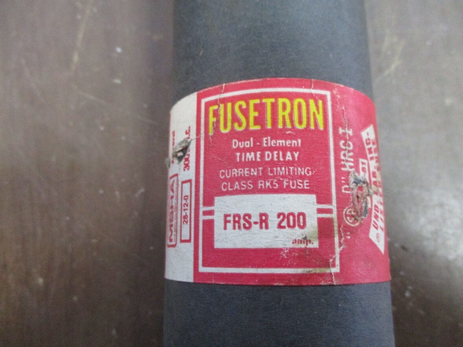 Bussmann Fusetron Fuse FRS-R-200 600V 200A Used