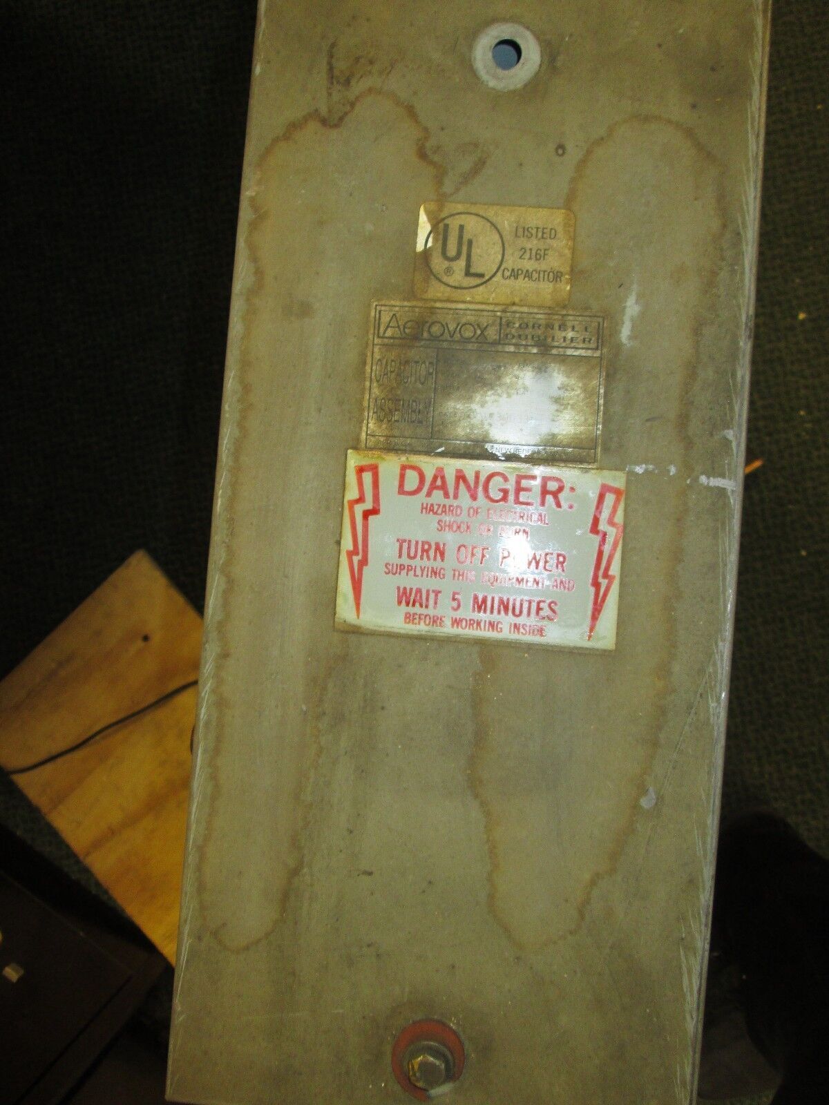 Aerovox / Cornell Dubilier Capacitor ICS1030D33 30KVAR 240V 3Ph Used