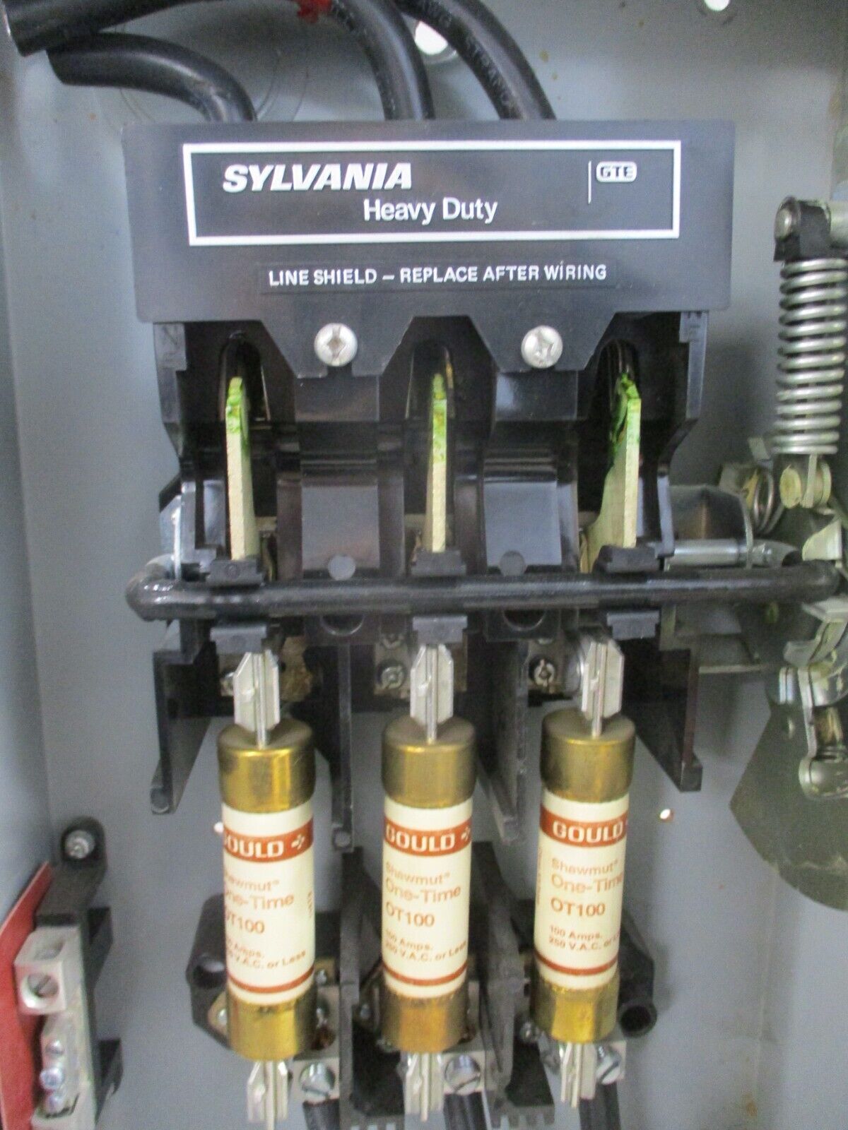 Sylvania Fusible Safety Switch/Disconnect HD323SN 100A 240V 3P Used