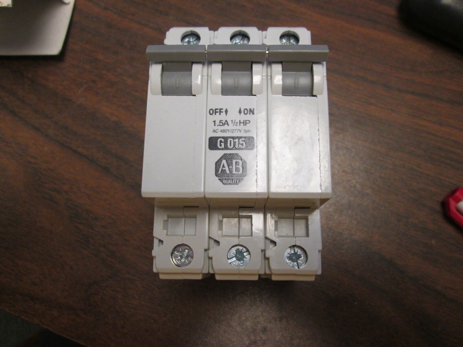 Allen-Bradley Manual Motor Controller 1492-CB3G015 1.5A 3P New Surplus